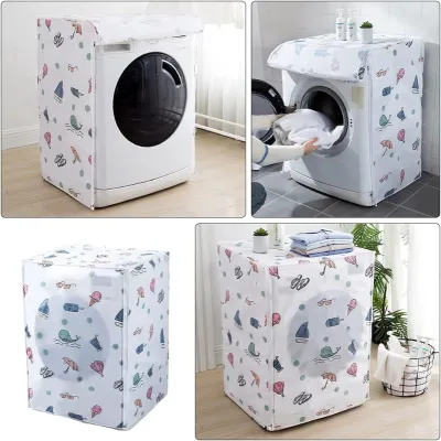 Beautiful Printed Front Loading Waterproof Washing Machine Cover